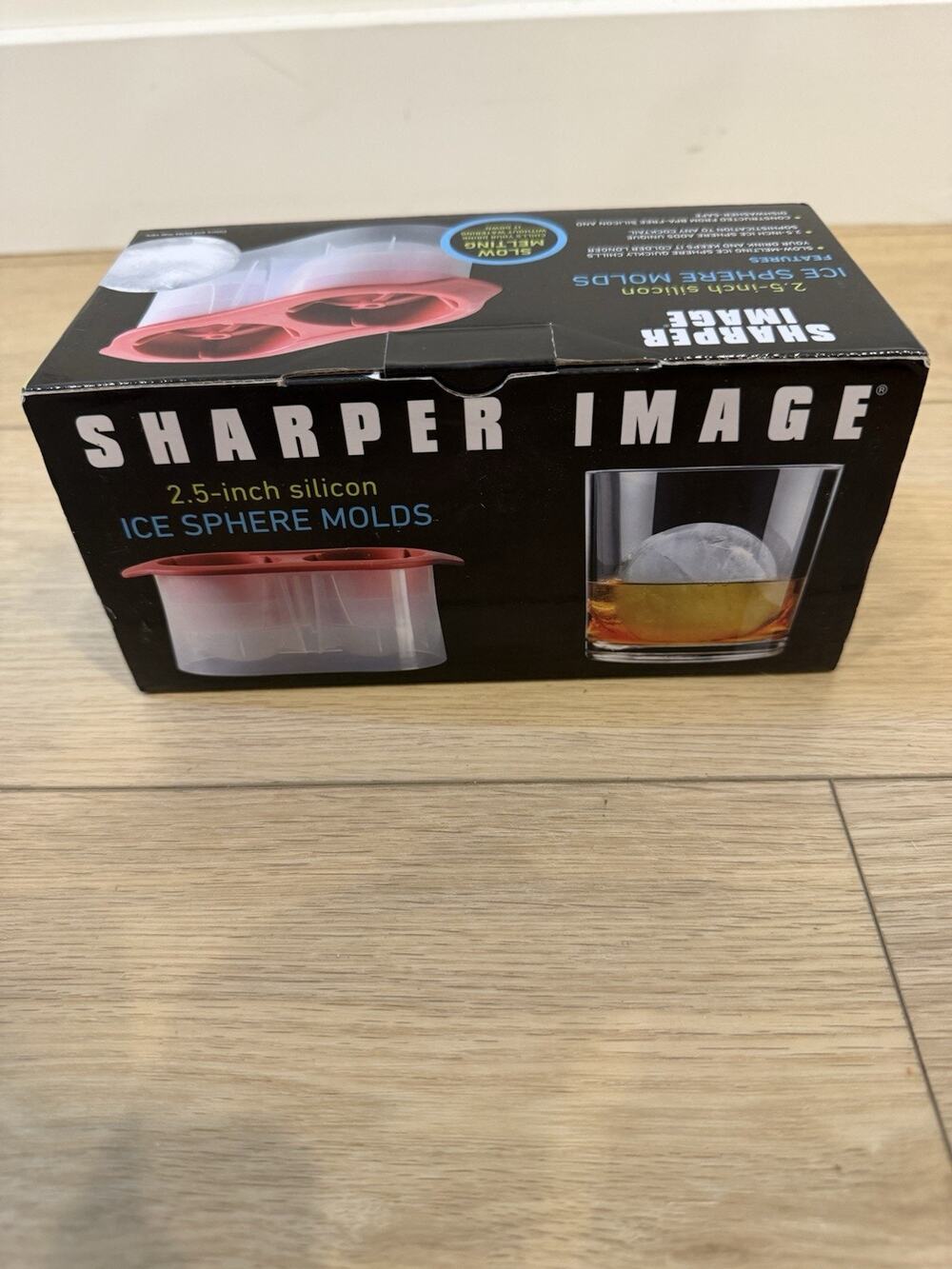 Sharper Image Ice Sphere Molds NEW
